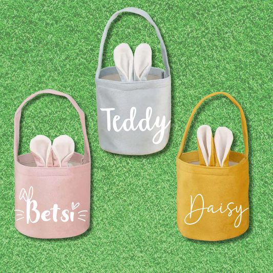 Personalised Easter Bunny Hunt Bag