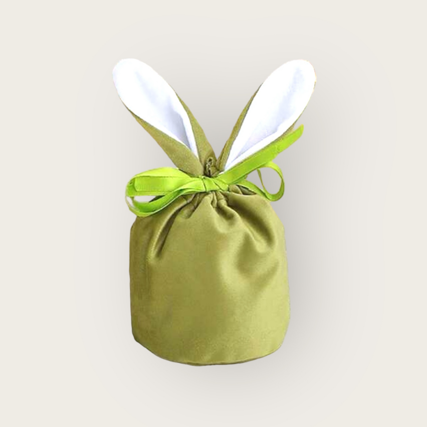 Personalised Mini Drawstring Bunny Gift Bag.