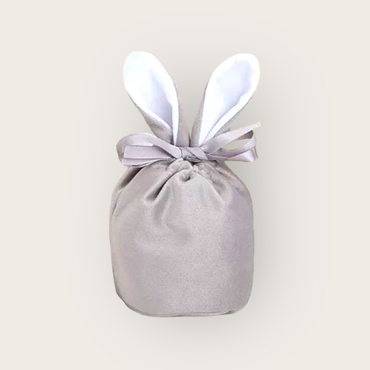 Personalised Mini Drawstring Bunny Gift Bag.