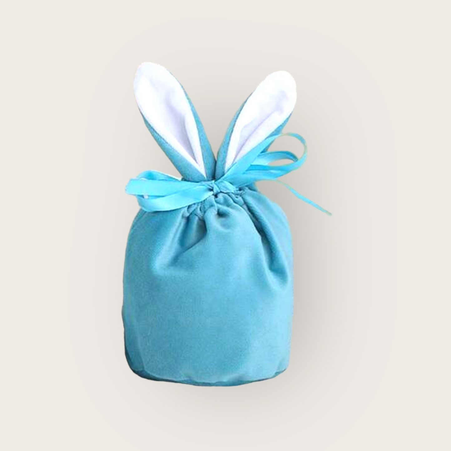 Personalised Mini Drawstring Bunny Gift Bag.