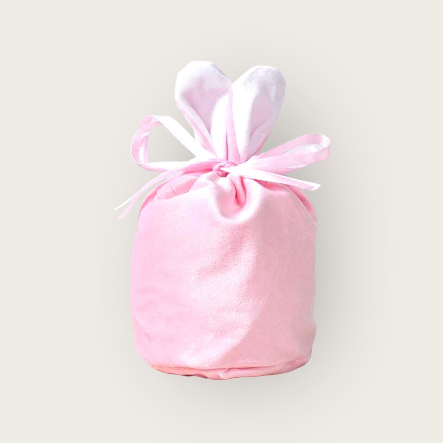 Personalised Mini Drawstring Bunny Gift Bag.